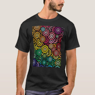 Al mijn favoriete cirkels Concentrische Rainbows P T-shirt