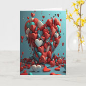 Al mijn hart voor jou kaart (Gele Bloem)