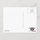 Al mijn helden Draag hondenzakken - Camo Briefkaart (Achterkant)