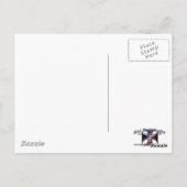 Al mijn helden Draag hondenzakken - Camo Briefkaart (Achterkant)