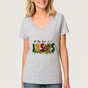 : Al mijn hoop is op Jezus T-shirt