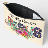 Al mijn hoop ligt in Jezus Bloemen Etui (Open)