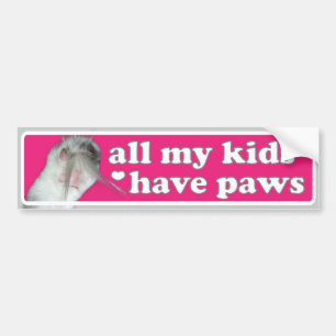 Al mijn kinderen hebben Bumpersticker