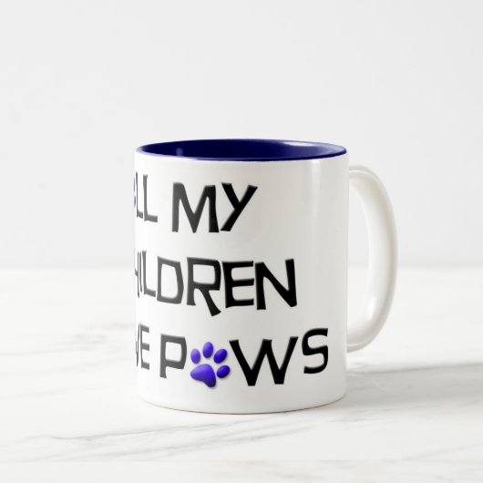 al mijn kinderen hebben mok van poten (Voorkant rechts)