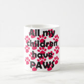 Al mijn kinderen hebben pokken koffiemok (Center)