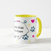 Al mijn Kinderen hebben pokken Mok (Voorkant rechts)