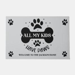 Al mijn Kinderen hebben poten Deurmat