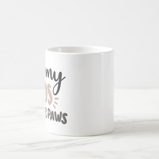 Al mijn Kinderen hebben poten (katten, honden, hui Koffiemok (Center)