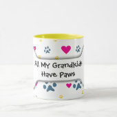 Al mijn kleinkinderen hebben poten mok (Midden)