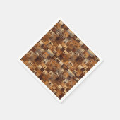 Al mijn koffie patchwork quiltpatroon No4 Servet (Hoek)