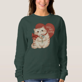 Al Mijn Liefde Tabby Kat Trui