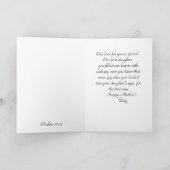 Al mijn liefdesdochter kaart (Binnen)