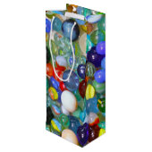 Al mijn marbles wijn cadeautas (Achterkant Gekanteld)