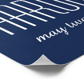 Al mijn Poster voor aangepaste weddenschappen 20x2 (Hoek)