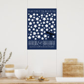 Al mijn Poster voor aangepaste weddenschappen 20x2 (Keuken)