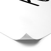 Al mijn puns zijn op Gesponnen-pose Funny Cat Pun Poster (Hoek)