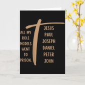 Al Mijn Rolmodellen Gingen Naar De Gevangenis - Je Kaart (Gele Bloem)