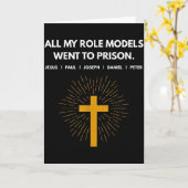 Al Mijn Rolmodellen Gingen Naar De Gevangenis Jezu Kaart (Gele Bloem)