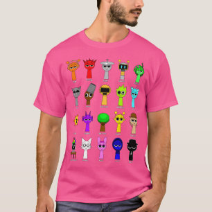 Al mijn Sprunki speeltjes T-shirt