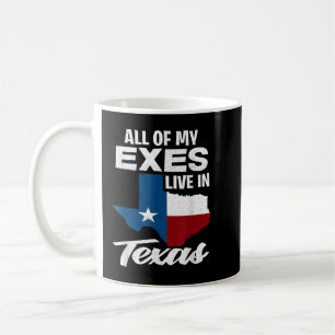 Al mijn spullen leven in Texas - grappige texaan Koffiemok