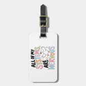 Al mijn systemen zijn zenuwachtig bagagelabel (Voorkant verticaal)