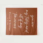 Al mijn Tomorrows Wedding Photo Prop Backdrop Wandkleed (Voorkant (horizontaal))