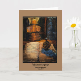 Al mijn tranen kaart