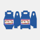 Al mijn vreugde Heer gunst dozen Bedankdoosjes (Uitgevouwen)