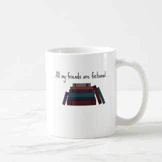 Al mijn vrienden zijn Fictional Coffee Cup Koffiemok