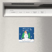 Al mijn vrienden zijn flakkerige types... magneet (Insitu (Vaatwasser))