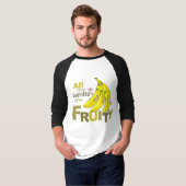 Al mijn vrienden zijn Fruity T-shirt (Voorkant volledig)