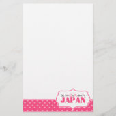 Al mijn X en O's zijn in Japan Briefpapier (Voorkant)