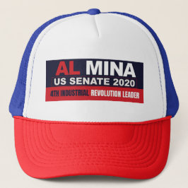 Al Mina Revolution Trucker Hat Trucker Pet