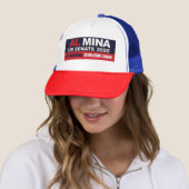 Al Mina Revolution Trucker Hat Trucker Pet (In situ)