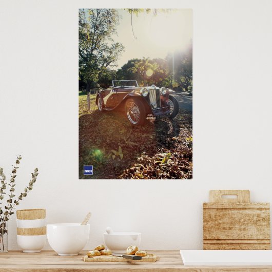 Al Moss' MGTC Poster (Keuken)