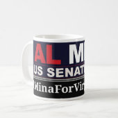 Al Myna US Senate Merchandise Koffiemok (Voorkant links)