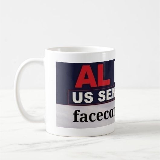 Al Myna US Senate Merchandise Koffiemok (Links)
