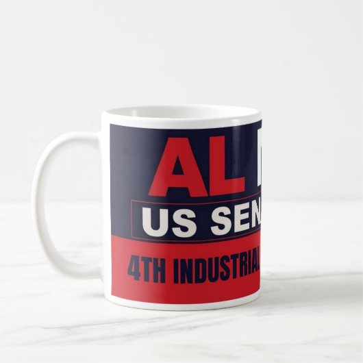 Al Myna US Senate Merchandise Koffiemok (Links)