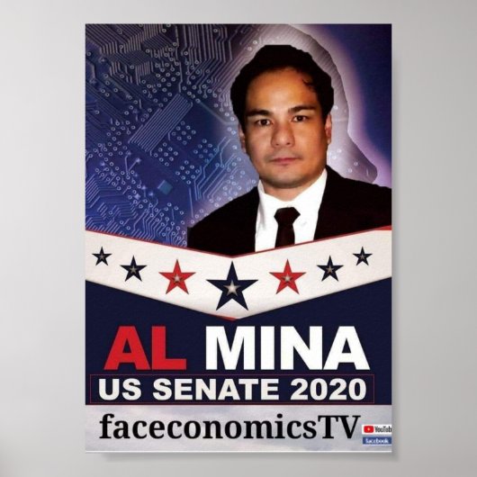 Al Myna US Senate Merchandise Poster (Voorkant)