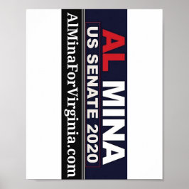 Al Myna US Senate Merchandise Poster