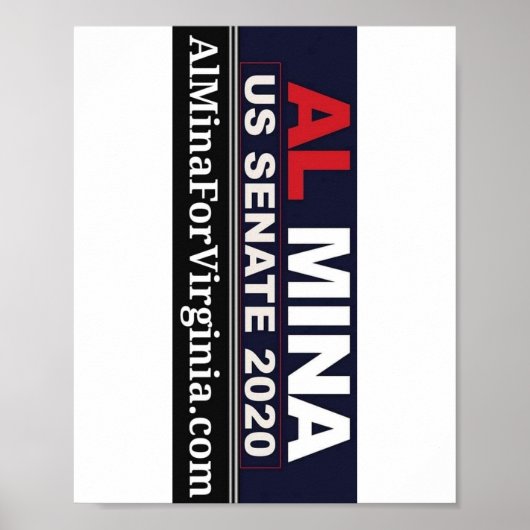 Al Myna US Senate Merchandise Poster (Voorkant)