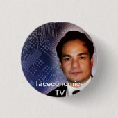 Al Myna US Senate Merchandise Ronde Button 3,2 Cm (Voorkant)