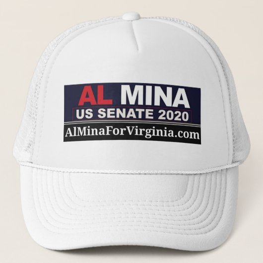 Al Myna US Senate Merchandise Trucker Pet (Voorkant)
