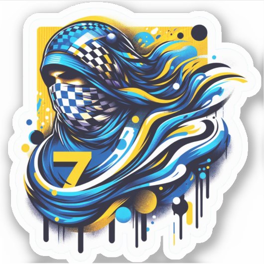 AL NASSR-FOOTBALL STICKER (Voorkant)