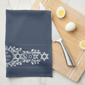 Al Netilat Yadayim Star of David Handwashing Theedoek (Quarter Fold)