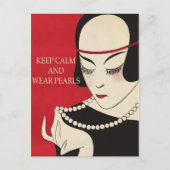 Al Occasion Keep Calm en Draag het Briefkaart van (Voorkant)