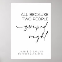 Al omdat twee mensen de juiste bruiloft hebben ged