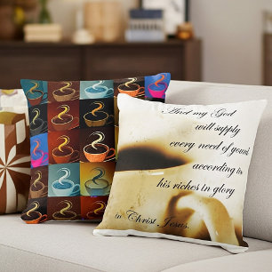 al onze behoeften (koffie) kussen