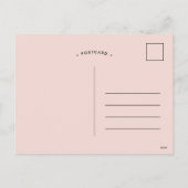 Al onze Liefde Botanische Bekleding Foto Valentijn Feestdagenkaart (Achterkant)