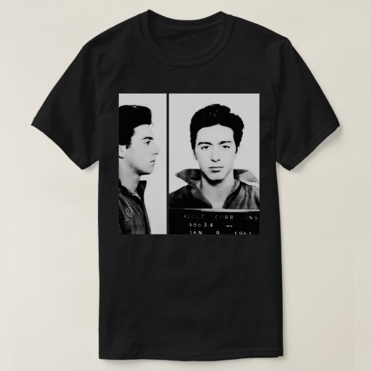 Al Pacino Mugshot T-shirt (Design voorkant)
